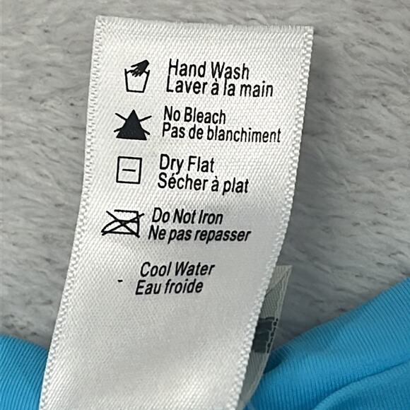 NEW L*Space‎ Medium Blue Womens Bathing Suit Bikini Bottom - Picture 7 of 11